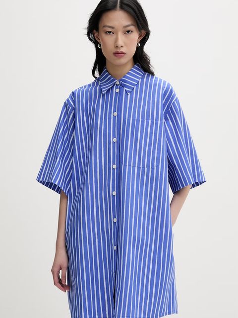 Marimekko sukienka koszulowa bawełniana - zdjęcie produktu nr 1