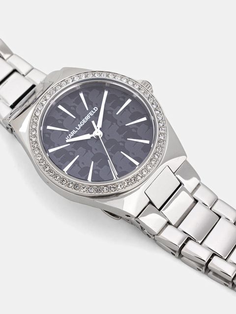 Karl Lagerfeld zegarek damski kolor srebrny R0553105511 - zdjęcie produktu nr 2