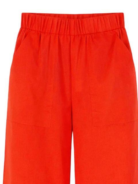 Simkhai elasticated palazzo pants - Red - zdjęcie produktu nr 2