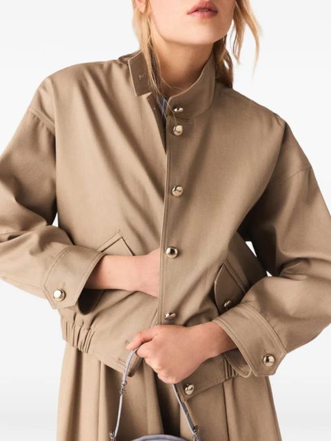 Maje cotton jacket - Neutrals