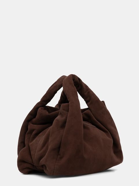 MUNTHE torebka zamszowa LIX kolor brązowy 254191025453