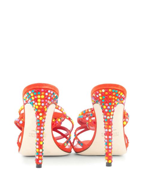 Paris Texas Holly Zoe suede sandals - Red