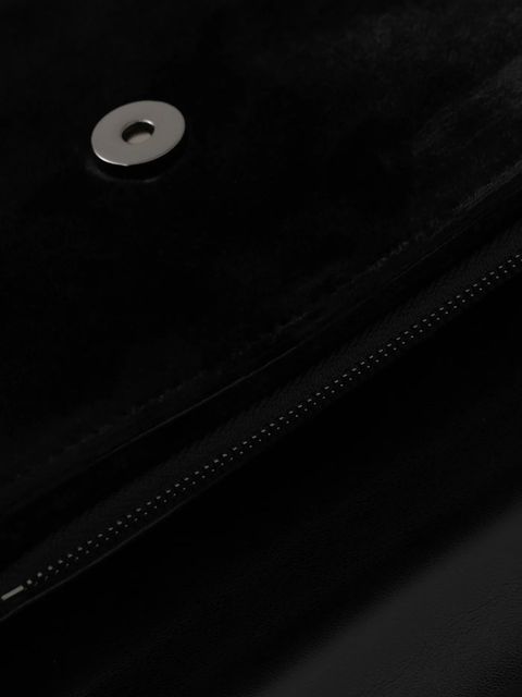 Kurt Geiger London torebka welurowa Chelsea kolor czarny 5365200789