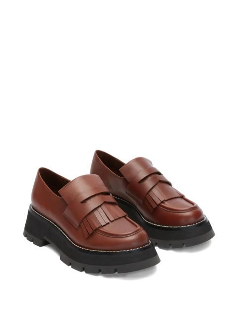 3.1 Phillip Lim Kate leather loafers - Brown - zdjęcie produktu nr 2