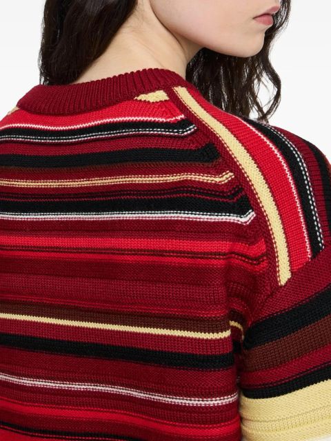 JW Anderson striped jumper - Red