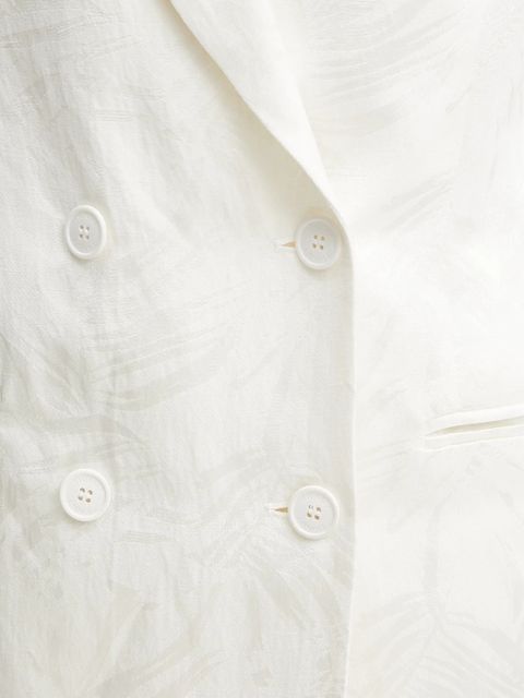 Twinset marynarka z domieszką lnu