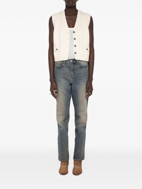 Zadig&Voltaire cable-knit vest - Neutrals - zdjęcie produktu nr 2