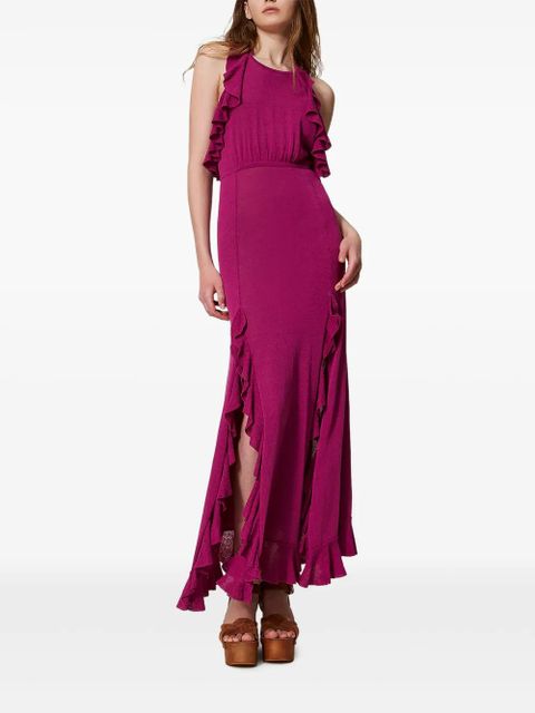 TWINSET knitted dress - Purple - zdjęcie produktu nr 2