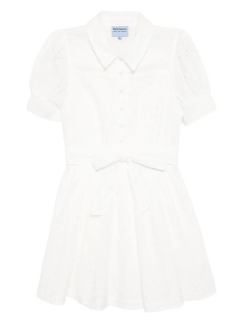 Reformation Loonette dress - White - zdjęcie produktu nr 1