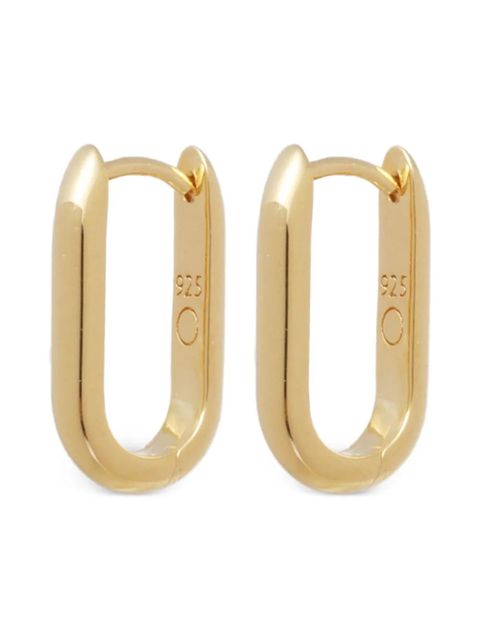 Missoma Ovate hoop earrings - Gold - zdjęcie produktu nr 1