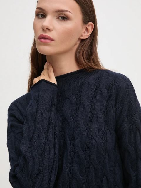 United Colors of Benetton sweter z domieszką wełny - zdjęcie produktu nr 1