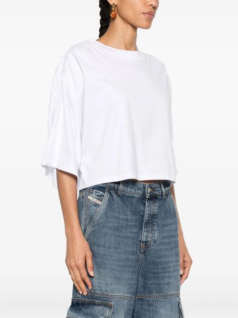 ISABEL MARANT Laurea cropped T-shirt - White