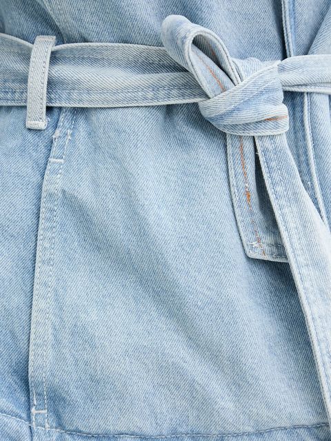 BOSS Orange kurtka jeansowa C_DNM JACKET PANELED przejściowa 50554678