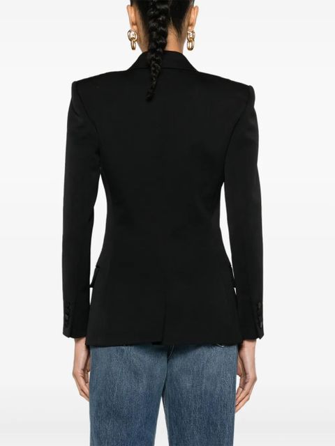 Saint Laurent peak-lapels double-breasted blazer - Black