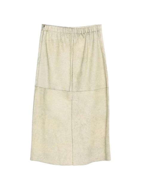 Alysi panelled slit midi skirt - Neutrals - zdjęcie produktu nr 2