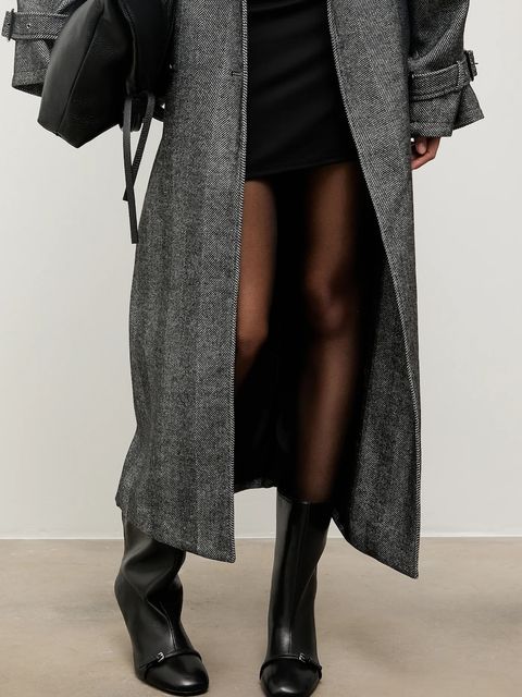 Answear.LAB botki skórzane kolor czarny na szpilce - zdjęcie produktu nr 2