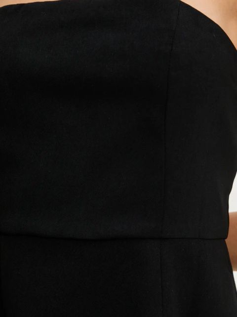 Answear.LAB sukienka kolor czarny mini rozkloszowana