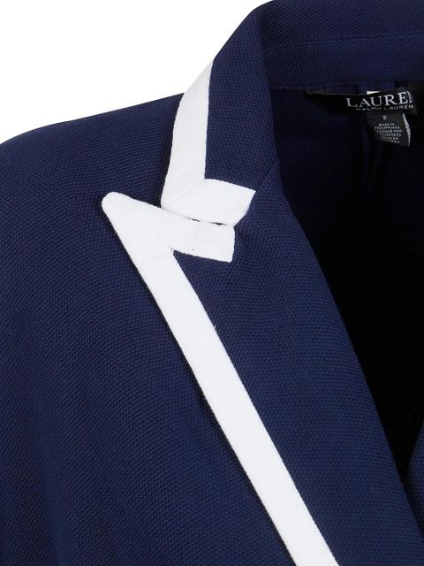 Lauren Ralph Lauren double-breasted trim jacket - Blue