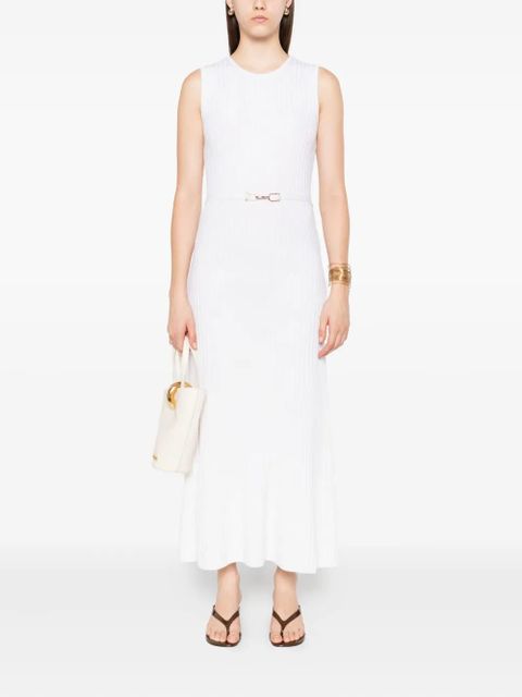 Gabriela Hearst ribbed sleeveless dress - Neutrals - zdjęcie produktu nr 2