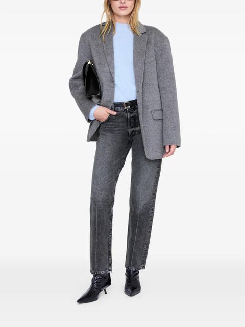 ANINE BING Lee crew-neck sweater - Blue