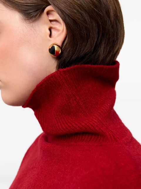 Moschino heart-detail clip earrings - Gold - zdjęcie produktu nr 2