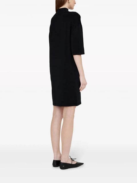 ANINE BING Claudia high-neck minidress - Black - zdjęcie produktu nr 2