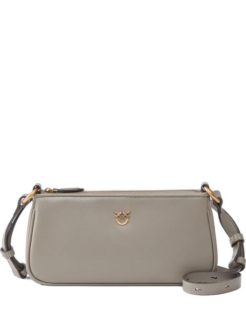 PINKO zip-fastening leather mini bag - Grey - zdjęcie produktu nr 1