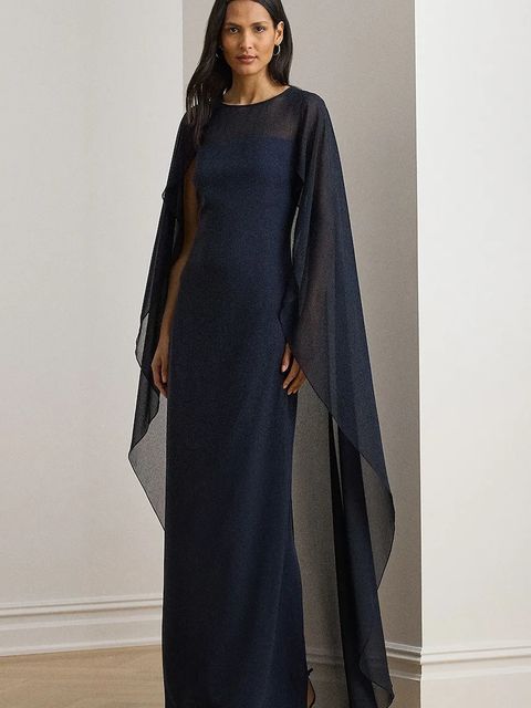 Lauren Ralph Lauren sukienka kolor granatowy mini prosta 253951606 - zdjęcie produktu nr 1