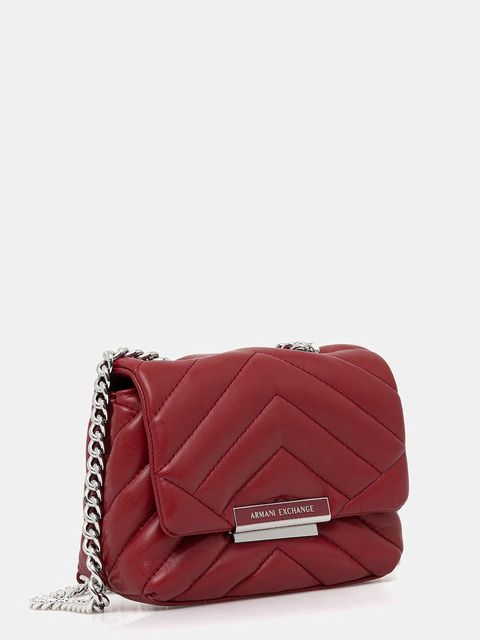 Armani Exchange torebka kolor czerwony 948587 4R742 - zdjęcie produktu nr 2