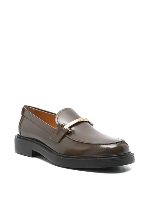 Tod's 35mm bar-detail loafers - Brown - zdjęcie produktu nr 2