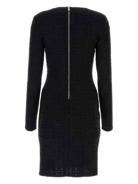 Givenchy 4G jacquard long-sleeved dress - Black - zdjęcie produktu nr 2