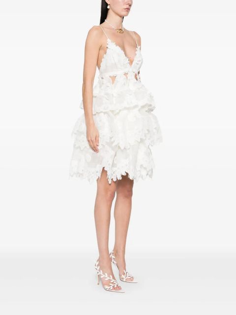ZIMMERMANN Crush mini dress - White - zdjęcie produktu nr 2