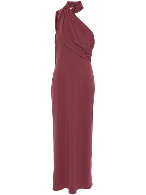 Magda Butrym shawl-collar maxi dress - Pink - zdjęcie produktu nr 1