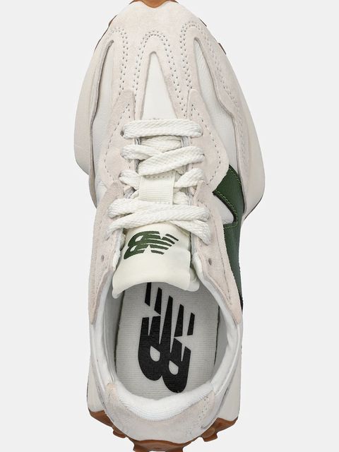 New Balance sneakersy skórzane 327 kolor beżowy U327WKN