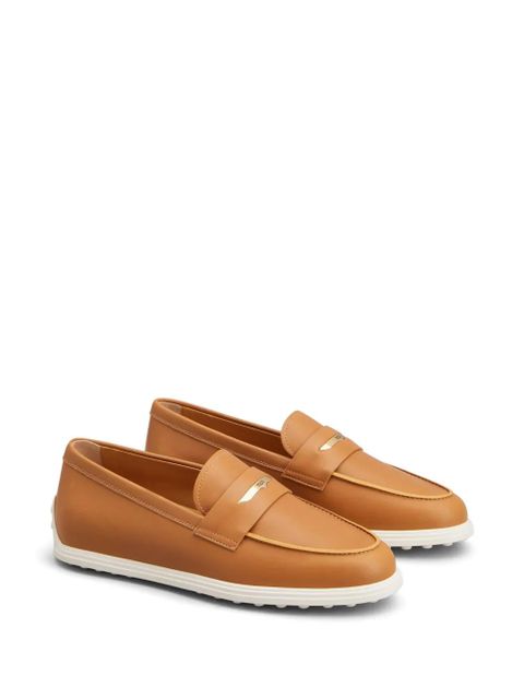 Tod's leather loafers - Brown - zdjęcie produktu nr 2
