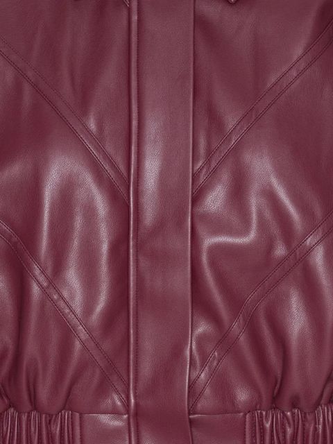 ROTATE BIRGER CHRISTENSEN quilted panel bomber jacket - Red