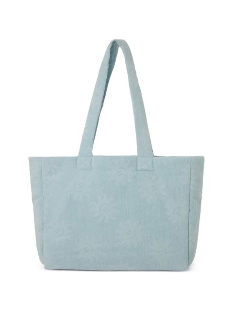 Hunza G Sunny towelling beach bag - Blue
