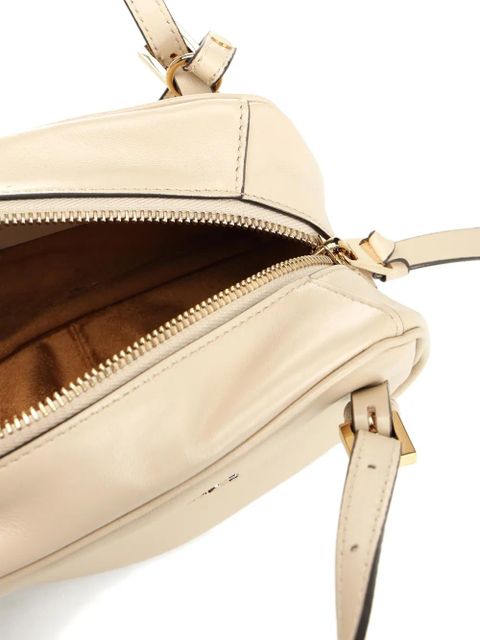 Versace logo-plaque tote bag - Neutrals