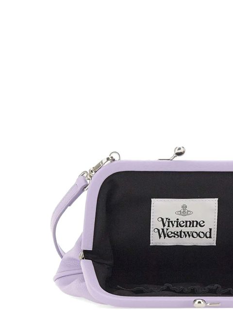 Vivienne Westwood Orb trapeze clutch bag - Purple