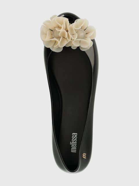 Melissa baleriny MELISSA ULTRAGIRL SPRINGTIME AD kolor czarny M.35706.T266