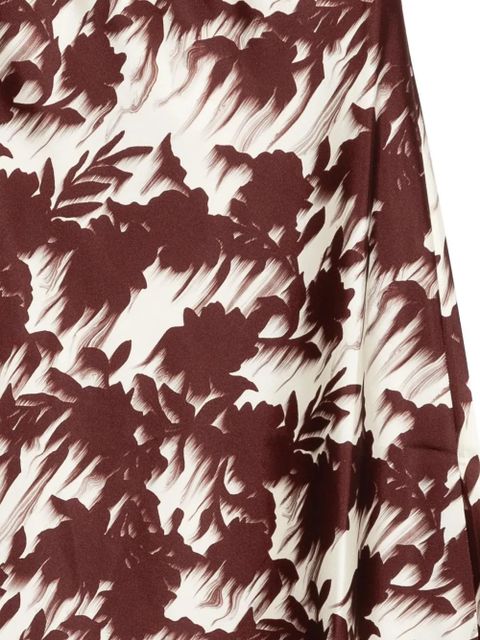 Marques'Almeida drill slip skirt - Brown