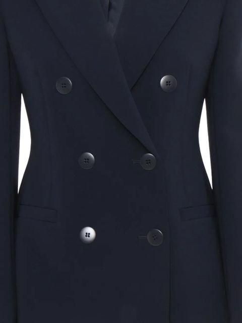 Max Mara Key double-breasted structured blazer - Blue