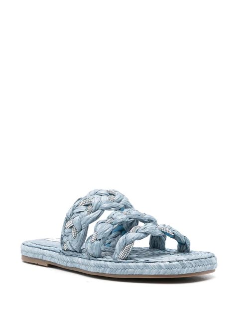 Aquazzura Costiera flat espadrille - Blue - zdjęcie produktu nr 2