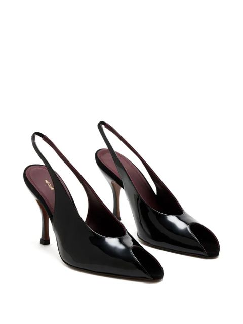 NEOUS 85mm Hamal slingback pumps - Black - zdjęcie produktu nr 2