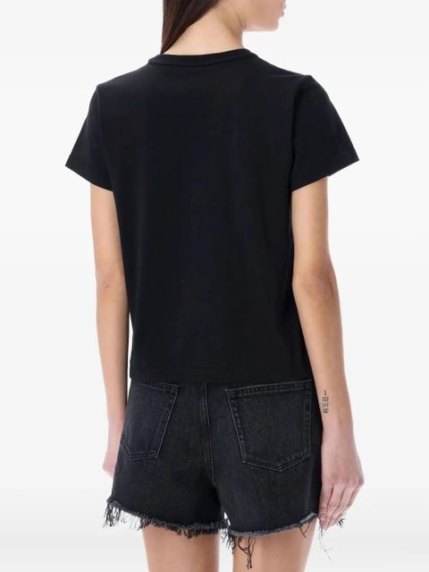 Alexander Wang logo-detail T-shirt - Black - zdjęcie produktu nr 2