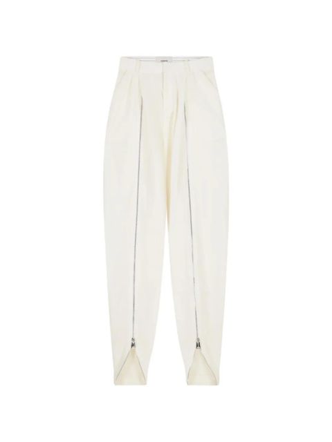 Coperni sarouel-inspired zipped trousers - Neutrals - zdjęcie produktu nr 1