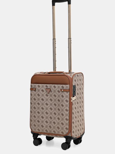 Guess walizka NEDA SMALL kolor beżowy TWJP96 54983