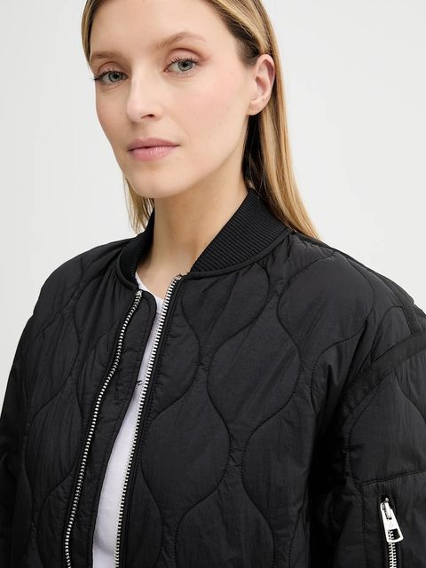 Marc O'Polo kurtka kolor czarny przejściowa 506087071017