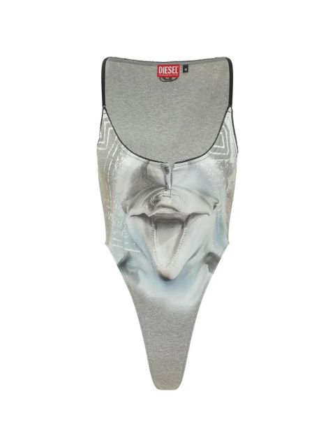 Diesel T-Ameris-S1 sleeveless top - Silver - zdjęcie produktu nr 1