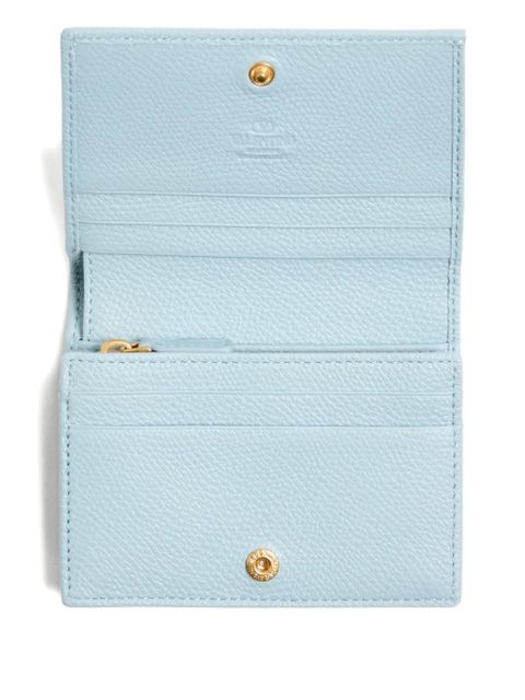 Valentino Garavani Cherryfic grained wallet - Blue - zdjęcie produktu nr 2